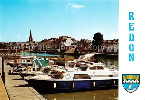 AK / Ansichtskarte Redon Port de Plaisance  Redon