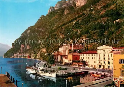 AK / Ansichtskarte Riva_del_Garda Porto Hafen  Riva_del_Garda