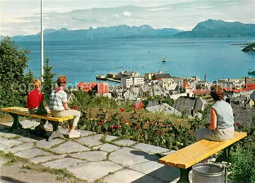 AK / Ansichtskarte Harstad Fjorden  Harstad