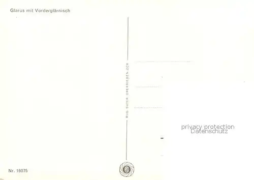 AK / Ansichtskarte Glarus_GL Vordergl?rnisch Glarus_GL