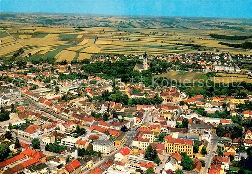 AK / Ansichtskarte Mistelbach_Niederoesterreich Fliegeraufnahme Mistelbach