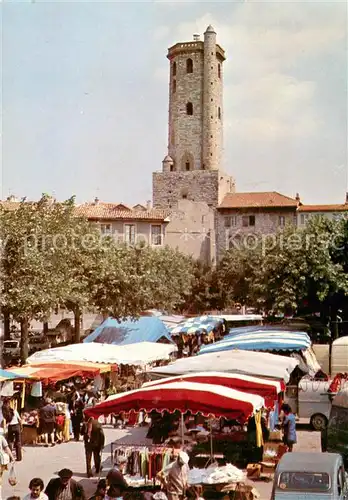 AK / Ansichtskarte Millau_Aveyron Marche Beffroi  Millau_Aveyron