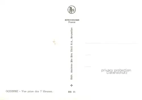 AK / Ansichtskarte Godinne Vue aerienne Godinne