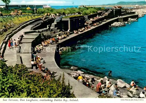 AK / Ansichtskarte Dun_Laoghaire Sun Terraces Dublin Bay  Dun_Laoghaire