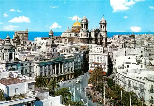 AK / Ansichtskarte Cadiz_Andalucia Plaza San Juan de Dios  Cadiz Andalucia