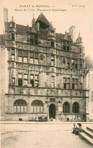 AK / Ansichtskarte Paray le Monial Hotel de Ville  Paray le Monial