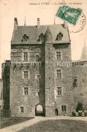 AK / Ansichtskarte Vitre_d_Ille et Vilaine Chateau  Vitre_d_Ille et Vilaine