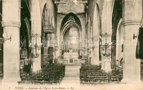 AK / Ansichtskarte Vitre_d_Ille et Vilaine Eglise Notre Dame Vitre_d_Ille et Vilaine