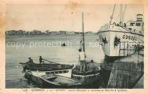 AK / Ansichtskarte Quiberon_Morbihan Le Guedel  Quiberon Morbihan