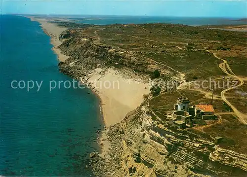 AK / Ansichtskarte Leucate Cap Semaphare et la plagette vue aerienne Leucate