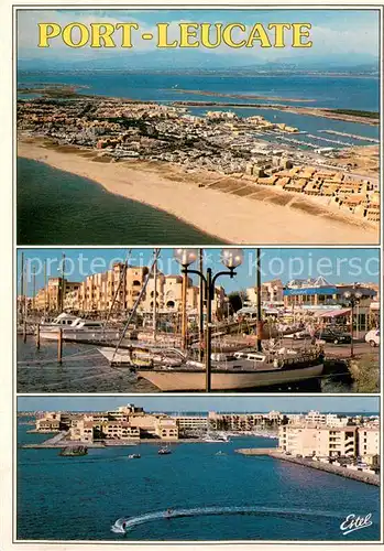 AK / Ansichtskarte Port_Leucate Port de plaisance et vues aeriennes Port_Leucate