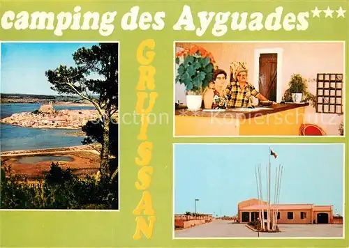 AK / Ansichtskarte Gruissan Camping Caravaning Les Ayguades Gruissan