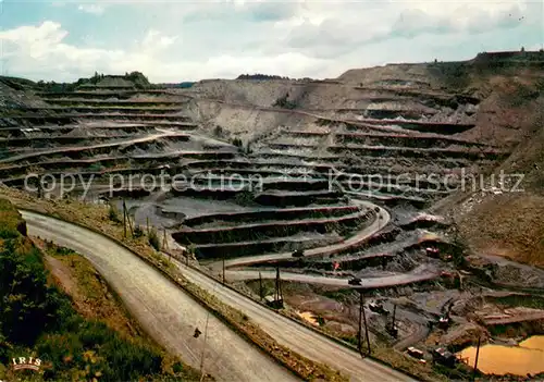 AK / Ansichtskarte Decazeville_Aveyron La Decouverte Extraction du mineral a ciel Decazeville_Aveyron