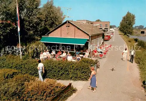 AK / Ansichtskarte Kinderdijk Cantine De Molenhoek Kinderdijk