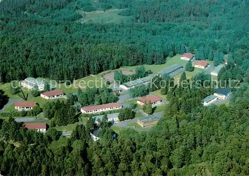 AK / Ansichtskarte Bad_Orb Frankfurter Schullandheim Wegscheide Fliegeraufnahme Bad_Orb