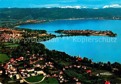 AK / Ansichtskarte Bad_Schachen_Lindau am Bodensee Fliegeraufnahme Bad_Schachen_Lindau