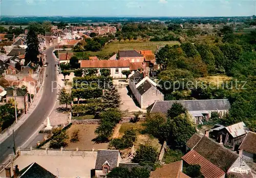 AK / Ansichtskarte Genouilly_Cher Le Bas Bourg Vue aerienne Genouilly Cher