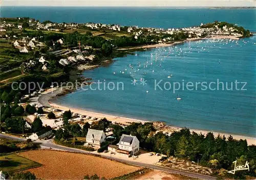 AK / Ansichtskarte Locquirec La plage des sapins et la pointe de Locquirec Locquirec