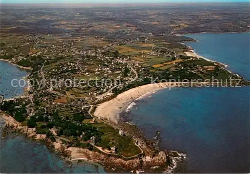 AK / Ansichtskarte Locquirec Vue aerienne Locquirec