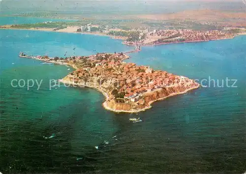 AK / Ansichtskarte Nessebar_Nessebyr_Nessebre Fliegeraufnahme 