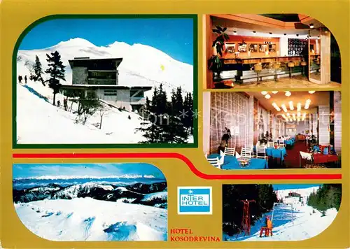 AK / Ansichtskarte Vysoke_Tatry Horsky Hotel Kosodrevina Wintersport Bergwelt Niedere Tatra Vysoke Tatry