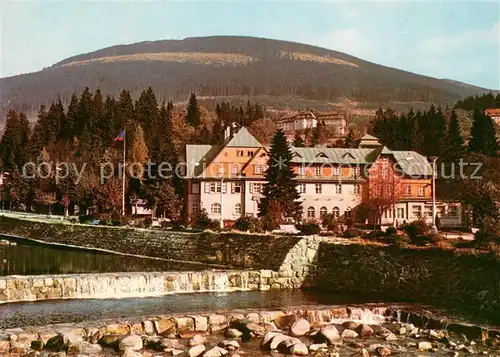 AK / Ansichtskarte Spindleruv_Mlyn_Spindlermuehle Horske rekreacni stredisko Krkonose Erholungsheim im Riesengebirge Spindleruv_Mlyn