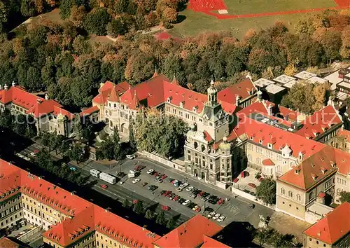 AK / Ansichtskarte Muenchen Bayerisches Nationalmuseum Fliegeraufnahme Muenchen