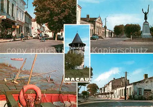 AK / Ansichtskarte Macau_Gironde Divers aspects de la ville Monument Tour Macau Gironde