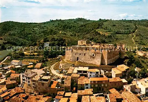 AK / Ansichtskarte Greoux les Bains Chateau des Templiers XVIIe siecle vue aerienne Greoux les Bains