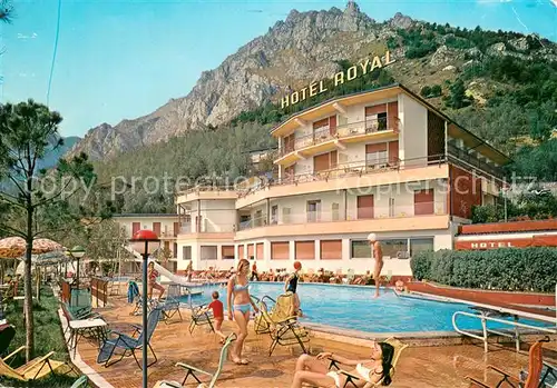 AK / Ansichtskarte Limone_sul_Garda Hotel Royal Pool Limone_sul_Garda