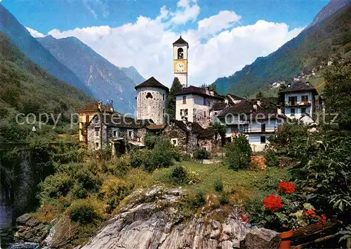 AK / Ansichtskarte Lavertezzo Kirche  Lavertezzo