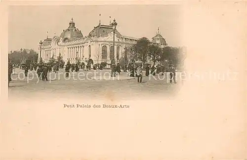 AK / Ansichtskarte Exposition_Universelle_Paris_1900 Petit Palais des Beaux Arts 