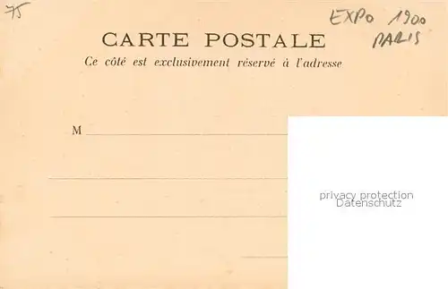 AK / Ansichtskarte Exposition_Universelle_Paris_1900 Petit Palais des Beaux Arts 