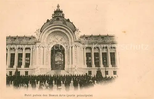 AK / Ansichtskarte Exposition_Universelle_Paris_1900 Petit palais des Beaux Arts  