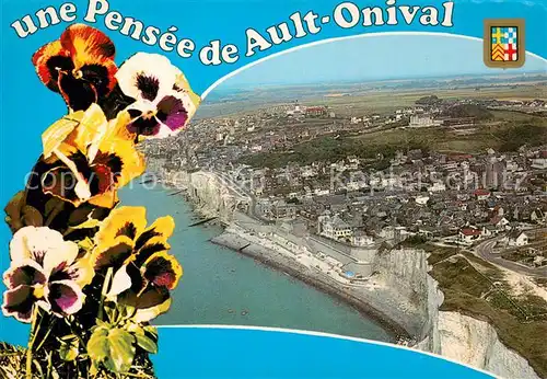 AK / Ansichtskarte Onival_Somme Vue aerienne des fleurs Onival Somme