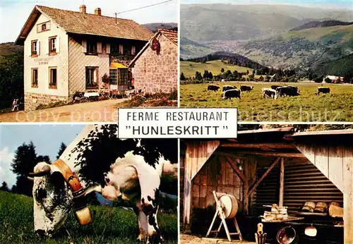 AK / Ansichtskarte Sondernach_Haut Rhin Ferme Restaurant Hunleskritt des vaches les Vosges Sondernach Haut Rhin