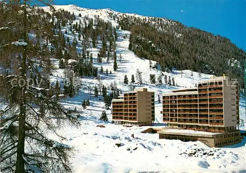 AK / Ansichtskarte Nendaz Station de Super Nendaz Alpes Valloises en hiver Nendaz