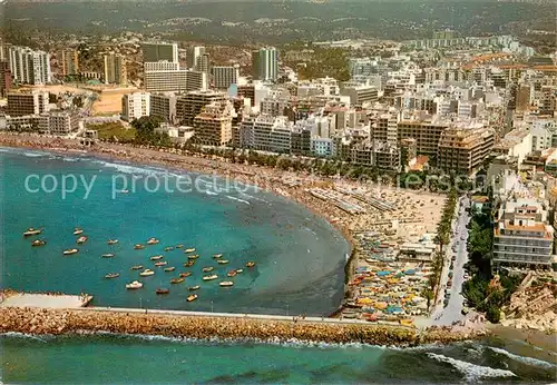 AK / Ansichtskarte Benidorm Vista aerea del puerto Benidorm