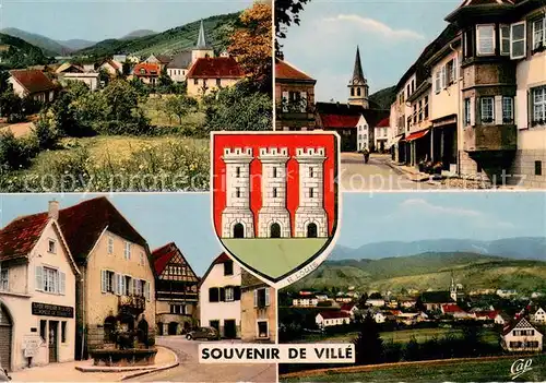 AK / Ansichtskarte Ville_Bas Rhin Vues d ensemble Ville_Bas Rhin