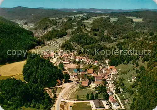 AK / Ansichtskarte Hirschbach_Oberpfalz Fliegeraufnahme Hirschbach Oberpfalz