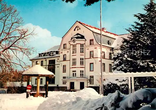 AK / Ansichtskarte Aubure_Haut_Rhin Centre medical Le Muesberg en hiver Aubure_Haut_Rhin