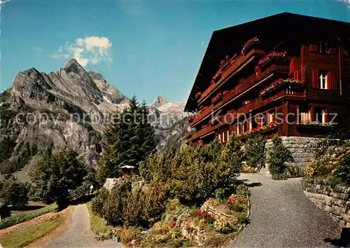 AK / Ansichtskarte Braunwald_GL Haus Bergfrieden Alpen Braunwald GL