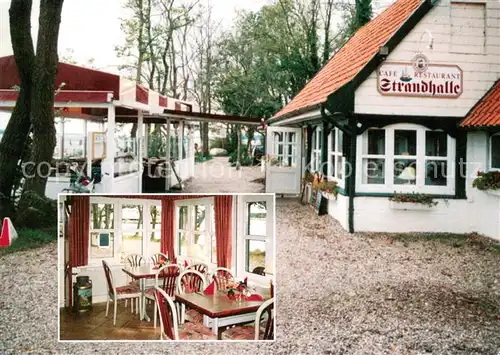 AK / Ansichtskarte Arnis Cafe Restaurant Strandhalle Arnis