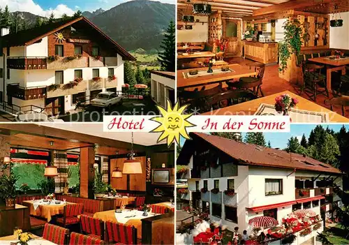 AK / Ansichtskarte Meilingen Hotel Restaurant In der Sonne Meilingen
