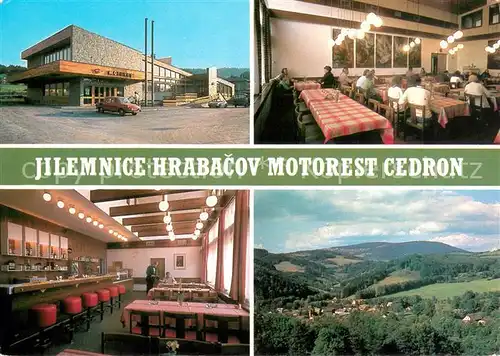 AK / Ansichtskarte Hrabacov Motorest Cedron Restaurant Landschaftspanorama Hrabacov