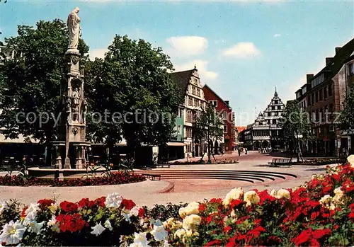 AK / Ansichtskarte Paderborn Marienplatz Brunnen Paderborn