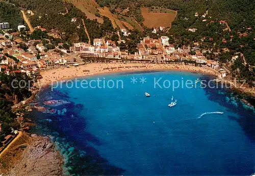 AK / Ansichtskarte Llafranc Badeort an der Costa Brava Fliegeraufnahme Llafranc