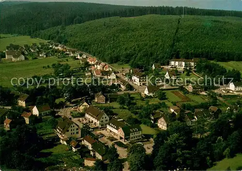AK / Ansichtskarte Neuhaus_Solling Hoehenluftkurort Fliegeraufnahme Neuhaus Solling