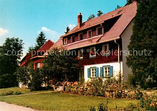 AK / Ansichtskarte Urberg Sanatorium Studenhof im Schwarzwald Urberg