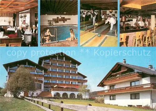AK / Ansichtskarte Wolfshagen_Harz Hotel Wolfshof Restaurant Bar Hallenbad Kegelbahn Wolfshagen Harz